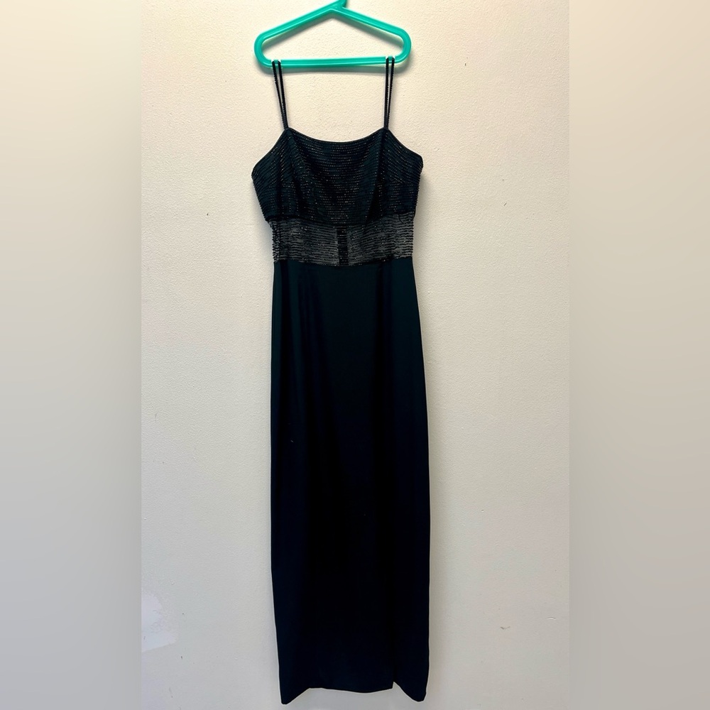 Vintage Cache Beaded Evening Gown size 8